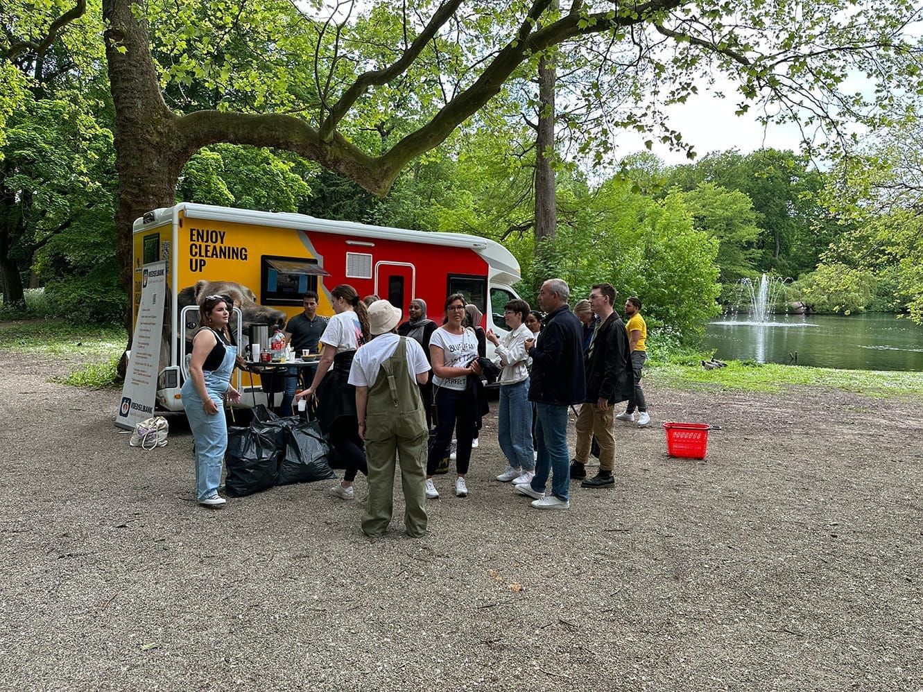 Het Labra-torium in een park in Utrecht