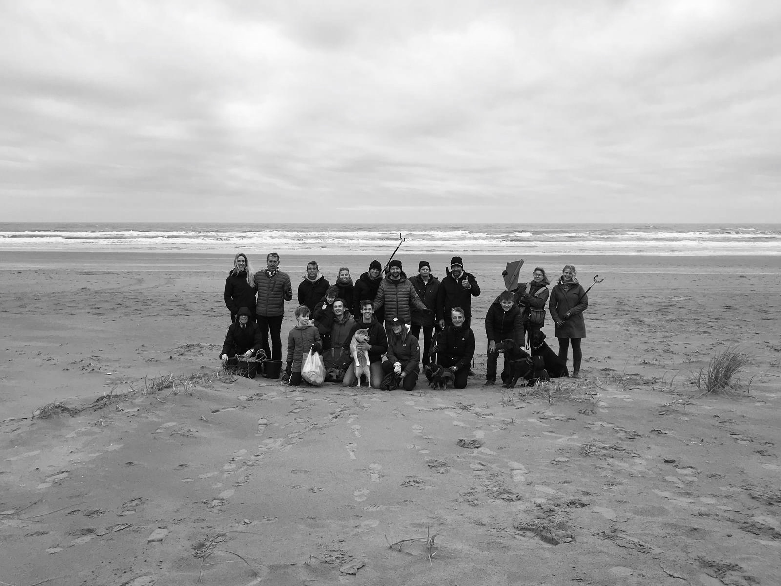 Beach-cleanup Bloemendaal