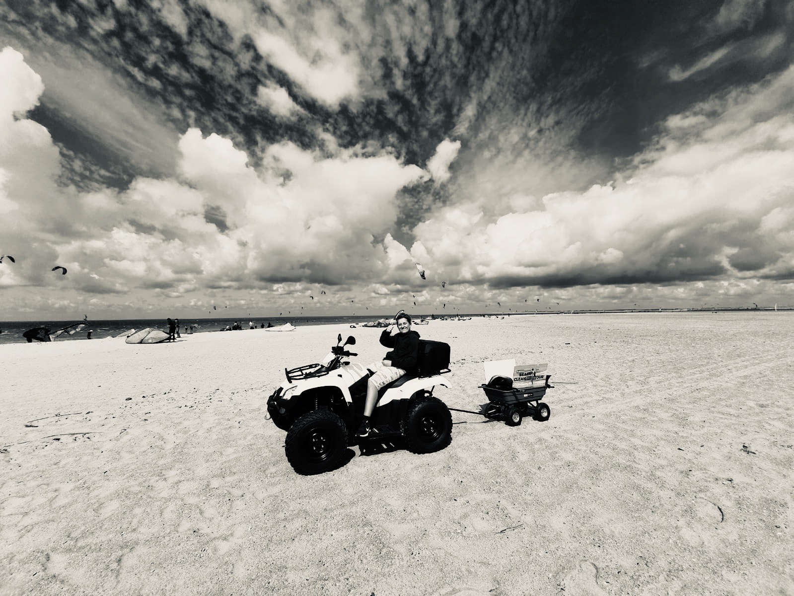 Beach clean-up
